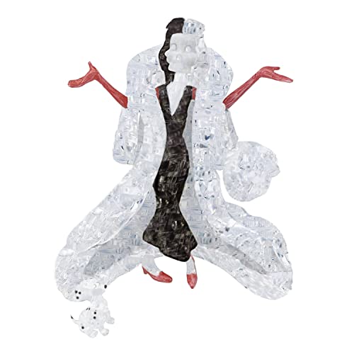 Original 3D Crystal Puzzles | Cruella de Vil Licensed Deluxe Original 3D Crystal Puzzle, Ages 12 and Up