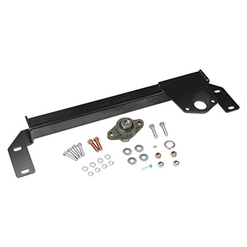 Steering Gear Box Stabilizer Kit - Compatible with Dodge Ram Models - 1994, 1995, 1996, 1997, 1998, 1999, 2000, 2001 Ram 1500, 94-02 Ram 2500, 3500 4WD - Steering Brace Bar - Death Wobble Fix - 4x4