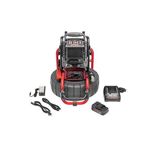 Ridgid 63828 18V SeeSnake C40 Compact Lithium-Ion Cordless Camera System Kit with TruSense (2.5 Ah)