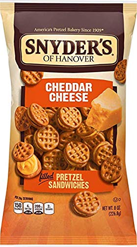 Snyder's of Hanover Pretzel Sandwiches - Cheddar Cheese - 8 oz - 2 pk