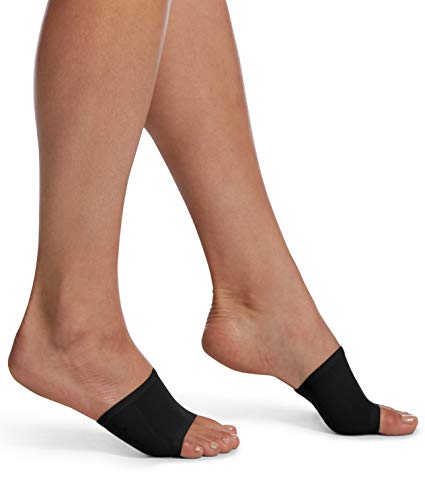 Hue Women's Open Toe Slide Sandal Liner Sock, 2 Pair Pack Sockshosiery, -black, One Size