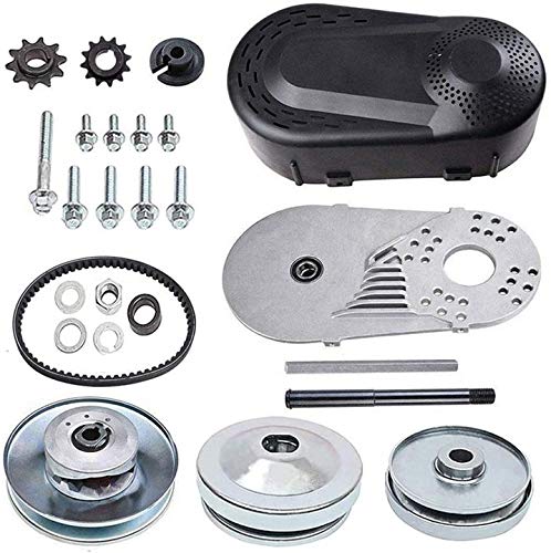 212cc Torque Converter 6.5 HP 3/4" Go Kart Mini Bike Comet Clutch 10T 40/41 and 12T 35 Chain Predator Driver Pulley Replacement Set - 30 Series