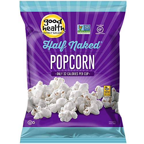 Good Health Half Naked Popcorn with Hint of Olive Oil 5.25 oz. Bag (4 Bags)