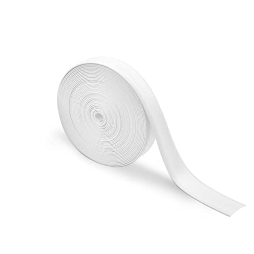 RVMATE RV Vinyl Insert Trim, 1 Inch Wide, 100 Feet, Heavy Duty Trailer Trim for RV Camper Travel Trailer, White