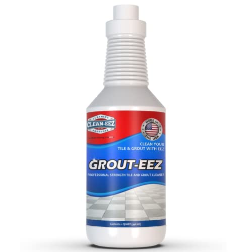 IT JUST WORKS! Grout-Eez Super Heavy-Duty Grout Cleaner. Easy and Safe To Use. Destroys Dirt and Grime With Ease. Even Safe For Colored Grout. Clean-eez