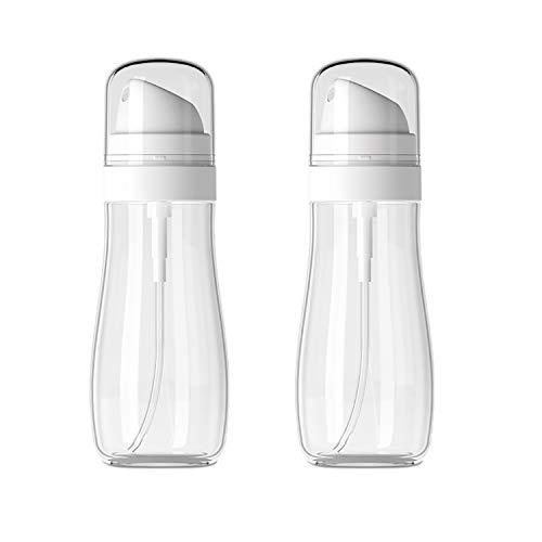 Small Spray Bottle with Fine Mist, 2 Pack 3.4oz/100ml Travel Spray Bottles for Hair and Face, Refillable Spray Bottles for Cleaning Solutions, Perfume, Liquid Cosmetics, Essential Oils and Plants TSA Approved Spray Bottles Travel Essentials