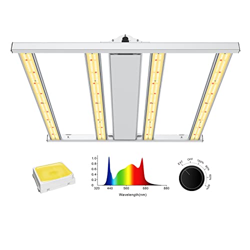 SAMPHON Led Grow Light, 300W Full Spectrum Grow Lights, 3x3ft Coverage with 1116Pcs LEDs Growing Lamp for Indoor Plants Veg Bloom