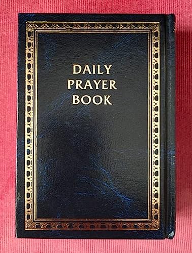 Daily Prayer Book-siddur Jewish Prayer Service Book Hebrew to English Translation Navy Blue, Hard Cover Israel