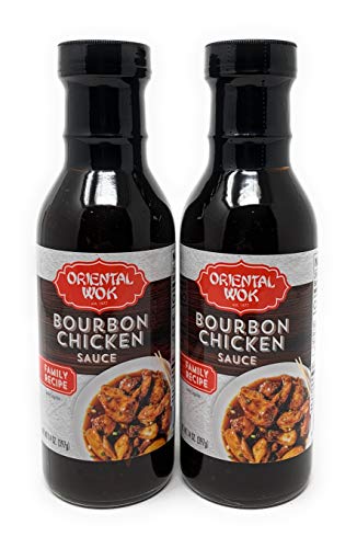 Oriental Wok Bourbon Chicken Sauce 14 oz (Pack of 2)