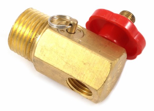 Forney 75550 Tank Manifold for Portable Air Tanks, 1/2-Inch Male NPT Inlet, 1/4-Inch Female NPT Outlet