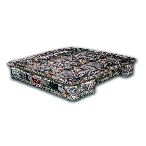 Pittman Outdoors AirBedz PPI 404 Realtree Camo Full Size 5.5'-5.8' Short Bed with Built-in Rechargeable Battery Air Pump and Tailgate Mattress, 1 Pack