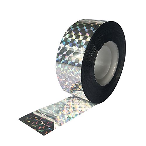 GOETOR Bird Scare Tape Ribbon Flash Double Sided Reflective Ribbon 298 Feet