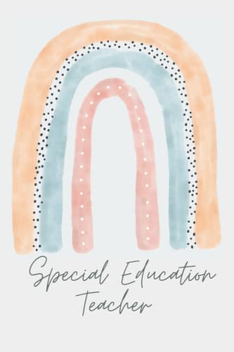 Special Education Teacher Planner | Student IEP Caseload Management | Boho Rainbow