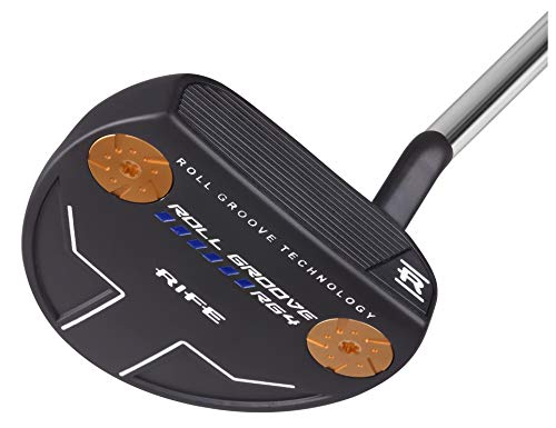 Rife Golf Roll Groove Technology Series Right Handed RG4 Full Mallet Putter Precision Milled Face Edge & Cavity Ensures an Ideal Weight Distribution & Balance Perfect for Lining Up Your Putts (35")