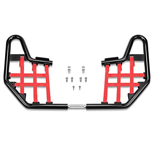 JY PERFORMANCE Nerf Bar Compatible with Honda TRX 400EX 400X TRX400EX SPORTRAX 1999-2014 (Red)