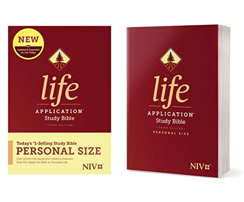 Tyndale NIV Life Application Study Bible, Third Edition, Personal Size (Softcover)  New International Version  Personal Sized Study Bible to Carry with you Every Day