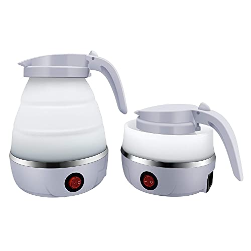 UpdateClassic,Portable Travel Foldable Electric Kettle Collapsible Water Boiler For Coffee Tea Fast Water Boiling Pot 110V