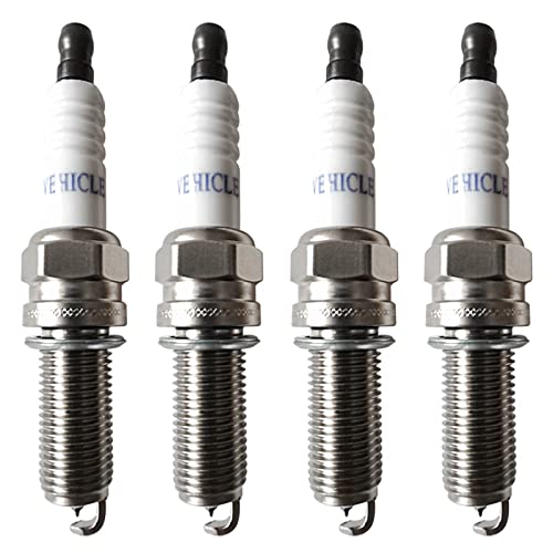 HiVehicle V7415 Iridium Spark Plugs  Replacement of #93175 LKR7DIX-11S(4 Pack)