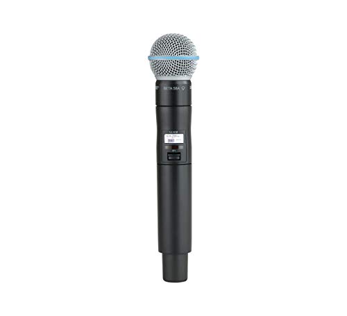 Shure ULXD2/B58 Wireless Handheld Microphone Transmitter with Interchangeable Beta 58A Cartridge, G50 Band