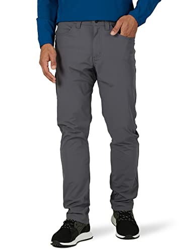 ATG by Wrangler mens Fwds 5 Pocket Casual Pants, Iron Gate, 34W x 30L US