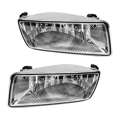 Driving Fog Lights Lamps Replacement for 2006 2007 2008 2009 2010 Ford Explorer With 9005 12V 65W Halogen Bulbs  (Clear Lens)