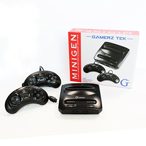 Minigen Video Entertainment System(NO GAMES INCLUDED) Compatible with Sega Genesis & Mega Drive Games Games