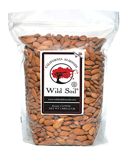 Wild Soil Beyond Almonds  20% Higher Protein Than Other Almonds, Distinct and Superior to Organic, Raw