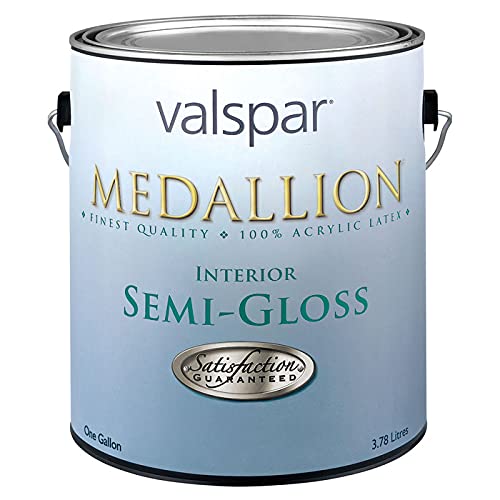 Medallion 100% Acrylic Interior Latex Semi-Gloss Wall and Trim Paint