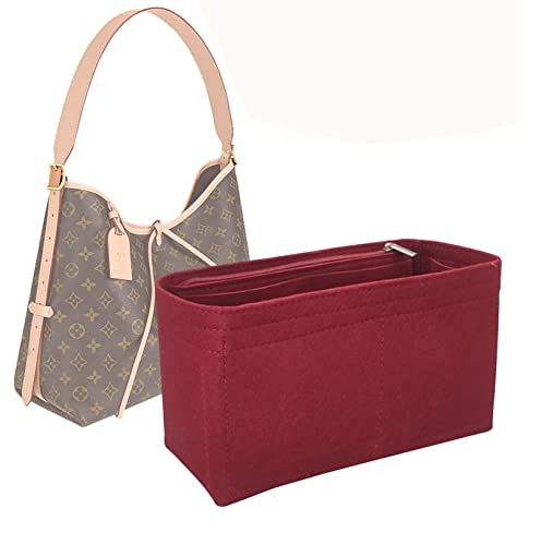 Lckaey Purse Organizer forlv carryallorganizer lv carryallpm organizer Insert 2076claret-M