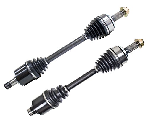 DTA DT1235123521 Front Driver and Passenger Side Premium CV Axles (New Drive Axle Assemblies - 2 pcs) Compatible with 2009-2011 Honda Pilot 2007-2009 Acura MDX