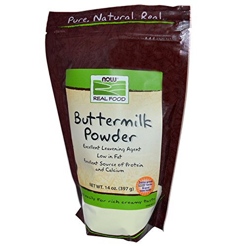 NOW Buttermilk Powder - 14 Oz. (Pack of 6)