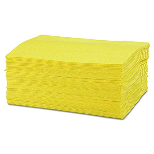 Chicopee 0213 24-Inch Length by 16-Inch Width Yellow Heavy Duty Masslinn Dust Cloth (Case of 400)