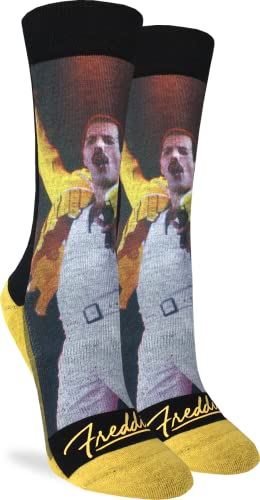 Good Luck Sock Women's Freddie Mercury, Wembley Socks, Adult