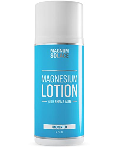 Magnesium Lotion with Aloe & Shea  Apply to Legs  Alternative to Topical Magnesium Cream