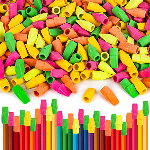 Cap Erasers for Pencils Pulk - Pencil Top Erasers Sukh 120 Pack Pencil Cap Erasers Toppers for Kids Latex Free Assorted Colors School Erasers Caps for Teachers Sudents Classroom Home and Office