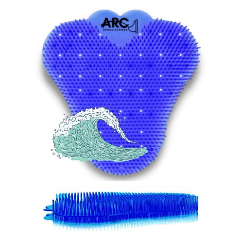 ARC Urinal Screens - Anti-Splash Urinal Screens Deodorizer (10 Pack) | Urinal Cake | Long Lasting Scent to Eliminate Odors | Used for Bathrooms in Bars, Restaurants, Schools, and other Businesses