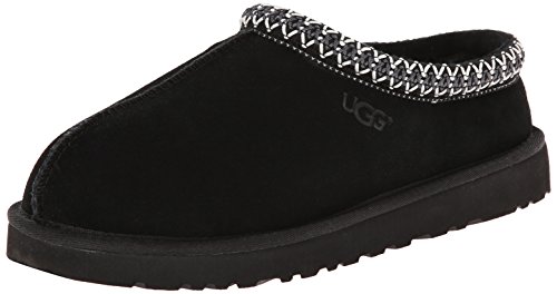 UGG Australia Men's Tasman Black Suede Slippers - 11 D(M) US