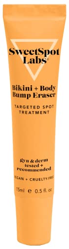 SweetSpot Labs Bikini & Body Bump Eraser | Treat Razor Bumps & Dark Spots | With Essential Ingredients Niacinamide & Bentonite Clay | 0.5 oz