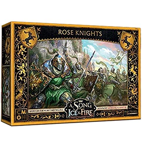 CMON A Song of Ice and Fire Tabletop Miniatures Rose Knights Unit Box | Strategy Game for Teens and Adults | Ages 14+ | 2+ Players | Average Playtime 45-60 Minutes | Made