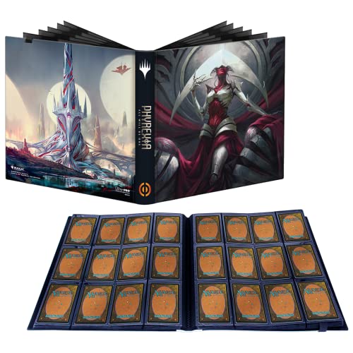 Ultra PRO - Magic: The Gathering Phyrexia 12-Pocket PRO-Binder (Elsh) - Protect Collectible Cards, Trading Cards, & Sports Cards, Side Loading Pockets, Protects & Stores up to 480 Standard Size Cards
