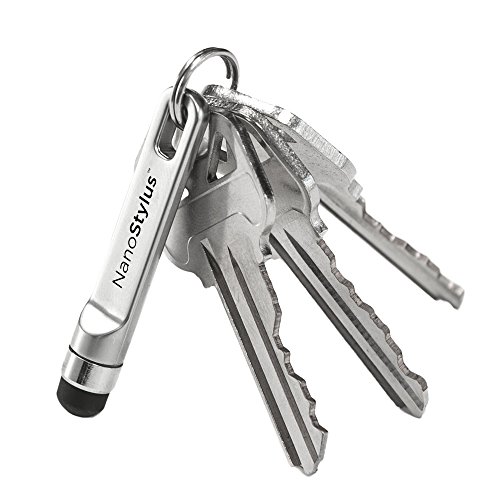 KeySmart NanoStylus  Mini Keyring Stylus Ergonomic, Portable and Precise Keychain Stylus Pen for Touch Screens