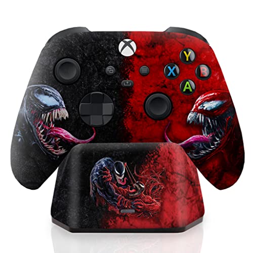 Original Xbox Wireless Controller and Stand Compatible with Xbox One|Series X|S - Customized in USA with Advanced HydroDip Print Technology(Not Just a Decal)(Controller Included)