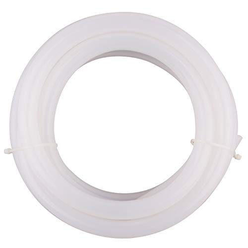 DERPIPE Silicone Tubing  1/2ID 3/4 OD Food Grade Flexible Thick for Homebrewing Pump Transfer 3 Meters(10ft) Length