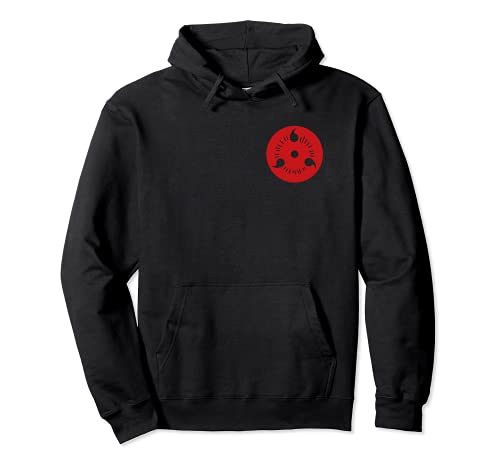 Naruto Shippuden Sasuke Sharingan Pullover Hoodie