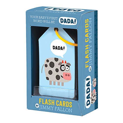 Mudpuppy Jimmy Fallon Your Baby's First Word Will Be DaDa Flash Cards (First Words Flash Cards, For Toddlers, Baby Flash Cards), Multicolor, 1 EA