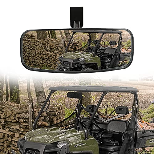 Ranger Rear View Mirror SUNPIE Polaris Ranger Mirrors w/Two Bracket Compatible with Ranger XP Ranger Crew Ranger CREW XP Ranger 500 1000 570 900 Pro XD Full-Size Ranger XP 1000 Ranger EV 2023-2013