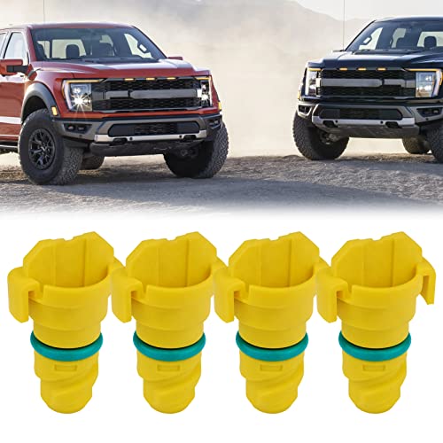 EUECO 4 PCS Oil Drain Plug Fit For Ford F-150 2015 2016 2017 2018 2019 2020 2021 for Lincoln MKZ Replace KX6Z6730B, KX6Z-6730-B, FT4Z-6730-A Plug.