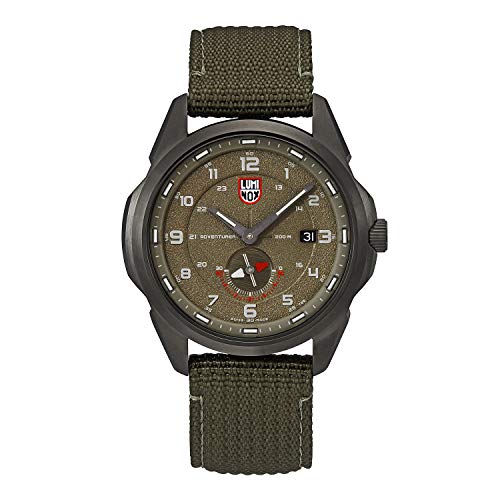 Luminox Atacama Adventurer Field XL.1767 Mens Watch 42mm - Military Watch in Green Date Function 200m Water Resistant Sapphire Glass