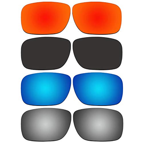 4 Pair Replacement Lenses for Oakley Holbrook Sunglasses With Polarized Pack P4-1