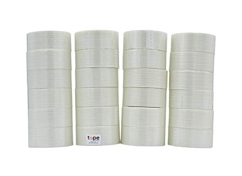 MAT Commodity Grade Fiberglass Reinforced Filament Strapping Tape - 2 in. Wide x 60 yds. (Pack of 24) Filaments Run Lengthwise